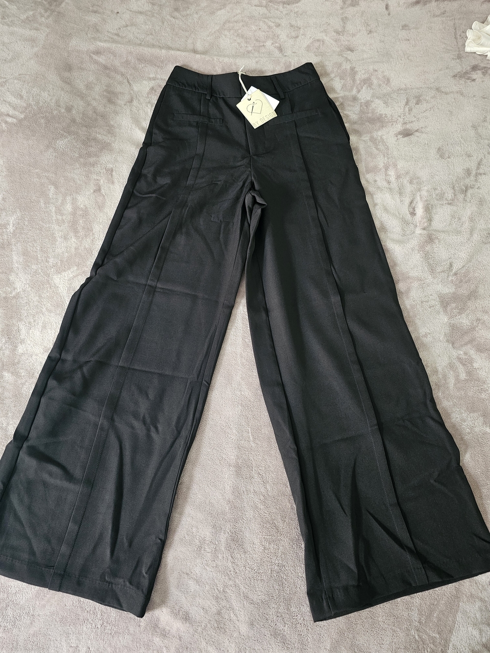 Nordstrom Black Wide-Leg Dress Pants